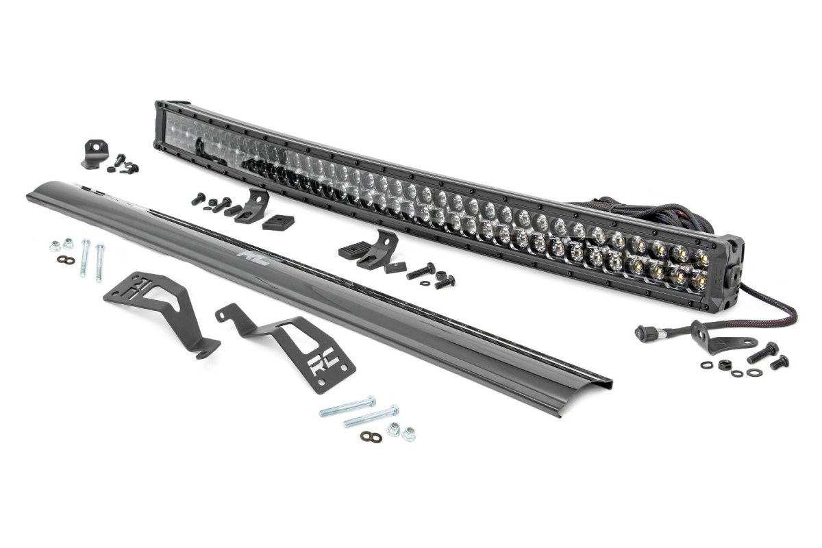 Can-Am Commander Max 1000 DPS LED Light Kit - Front Mount - Rough Country - 40